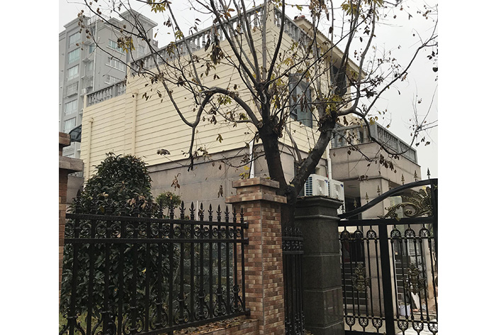 霖雨山莊別墅380m德國沃樂富地暖+地暖分層溫控+德國Vaillant35KW冷凝爐